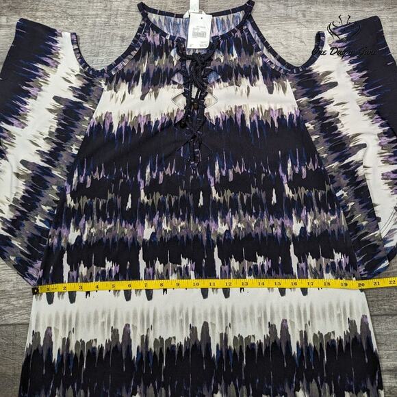 Cato Cold Shoulder Mini Dress Size M - Picture 5 of 7